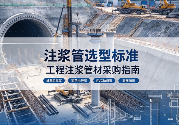 茅箭注浆管选型标准